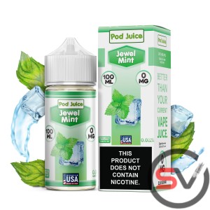 POD JUICE TFN SALT 30ML - JEWEL MINT POD JUICE TFN SALT 30ML - JEWEL MINT